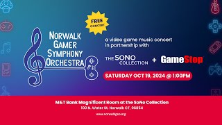 SoNo Collection + GameStop Concert - Norwalk Gamer Symphony Orchestra - Live Video Game Music