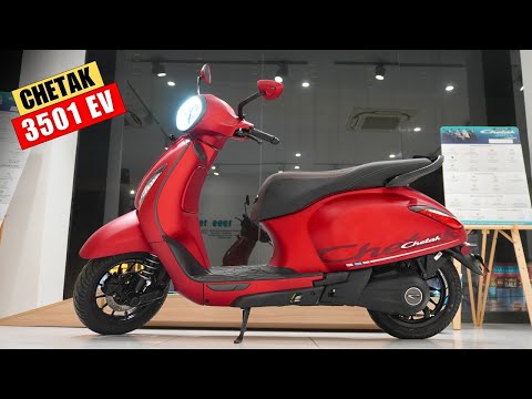 2026 Bajaj Chetak Electric Scooter 3501 Review - On Road Price & Colors | Range