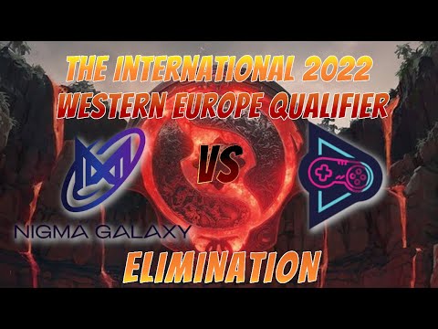MIRACLE SVEN! NIGMA VS DGG - ELIMINATION - The International 2022: Western Europe Qualifier DOTA 2