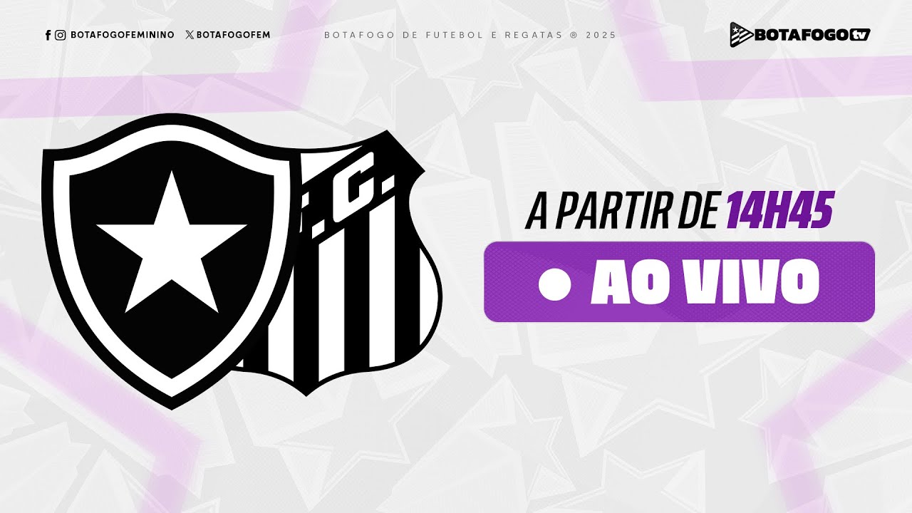 AO VIVO | Botafogo faz jogo da volta das quartas do Brasileirão Feminino Sub-20 no Nilton Santos