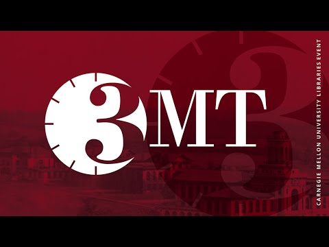 2025 Three Minute Thesis (3MT) Championship Award Ceremony at Carnegie Mellon University