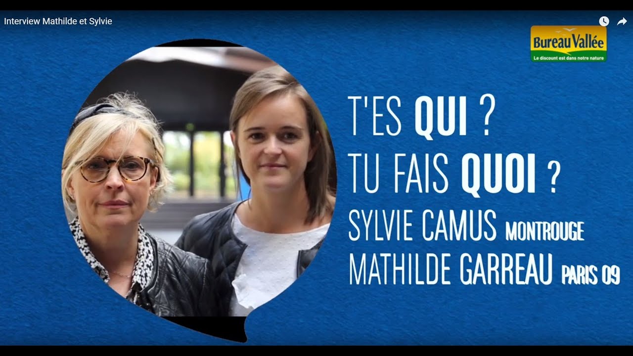 Interview des deux franchisées Bureau Vallée, Sylvie et Mathilde