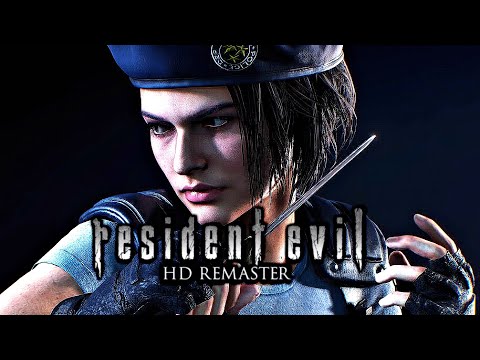 RESIDENT EVIL HD REMASTER Jill Gameplay Walkthrough FULL GAME (4K 60FPS)
