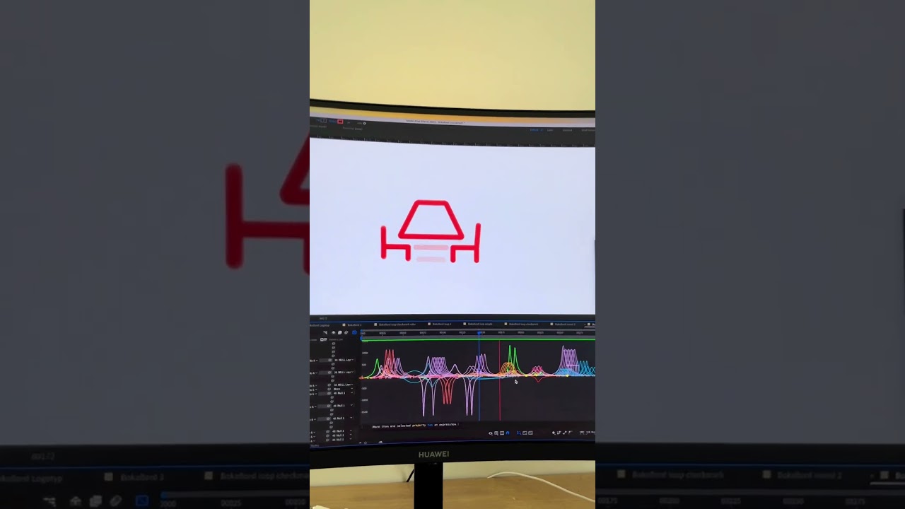 Watch this stunning logo animation for a reservation management app! ✨🌟