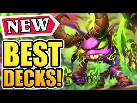 TOP Decks To Play To Legend! | Post Patch | Sunken City