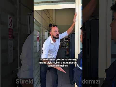 Oğuzhan Alpdoğan’dan sürekli ‘greve çıkacağız’ diyen sendikacı taklidi: “Bak seyredin neler oluyor bu fabrikada”