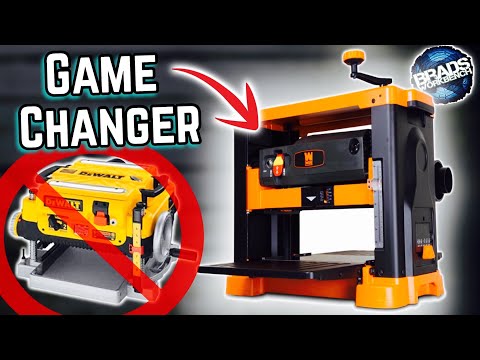 WEN 13" Planer w/ SPIRAL CUTTERHEAD Review PL1326 || Woodworking Tool Reviews