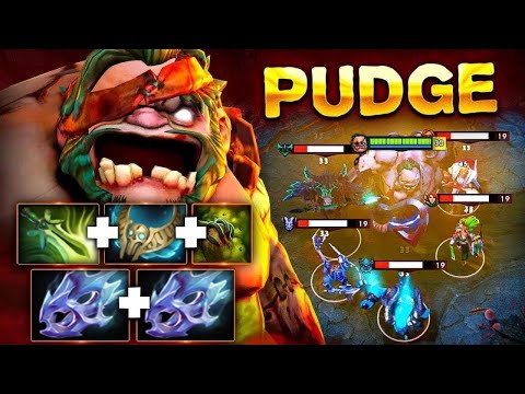 Hard Carry Pudge +10000 HP 🔥🔥🔥62 Kills One Shot Meta | Dota 2 Gameplay