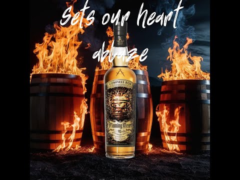 Compass Box coming in HOT for the 25th Anniversary release of Flaming Heart