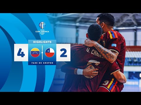 VENEZUELA 4 - 2 CHILE | HIGHLIGHTS | CONMEBOL COPA AMÉRICA FUTSAL 2026™