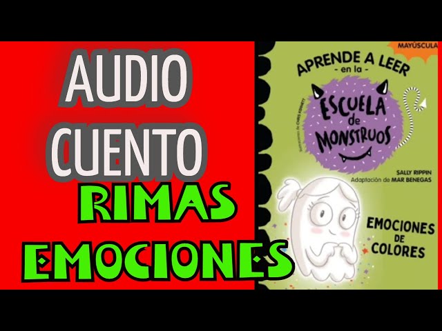 Vídeo relacionado con Aprender a leer en la Escuela de Monstruos 8 - Emociones de colores: En letra MAYÚSCULA (libros para niños a partir de 5 años) (Montena)