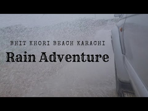 Bhit Khori Beach | Rain Adventure Karachi | Sunset at Bhit Khori