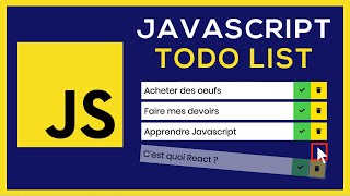 Coder une Todo List en Javascript - Tutoriel