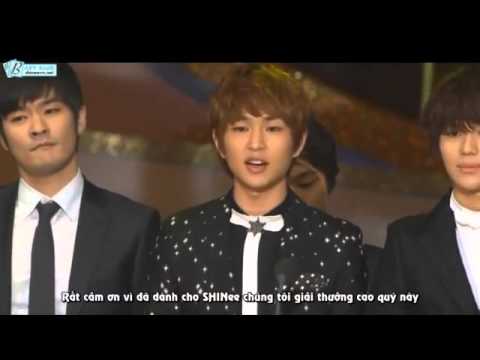 [Vietsub] 121119 SHINee Korean Popular Culture and Art Awards