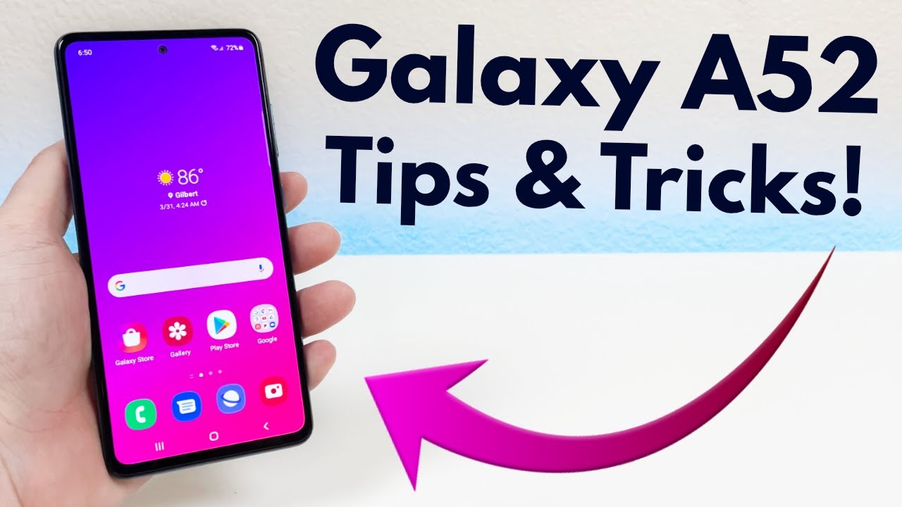 Samsung Galaxy A52 - Tips & Tricks! (Hidden Features)