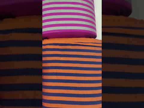 Cotton stripe fabric