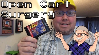 Open Cart Surgery - The Tick for Sega Genesis