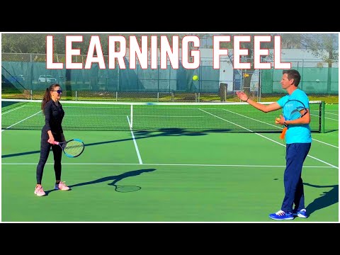 Teaching Anna How to Play With Feel | Tennis Lesson thumbnail