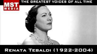 100 Greatest Singers: RENATA TEBALDI
