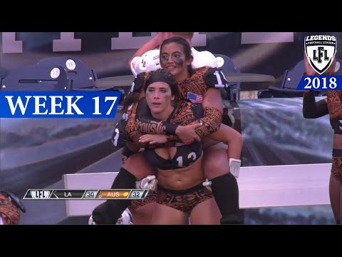 LFL USA 2018 Highlights | Western Conference - Austin Acoustic vs L.A.Temptation Week 17 Highlights