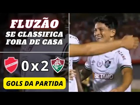 Vila Nova-GO 0 x 2 Fluminense | Gols da Partida | Copa do Brasil | 11-05-2022