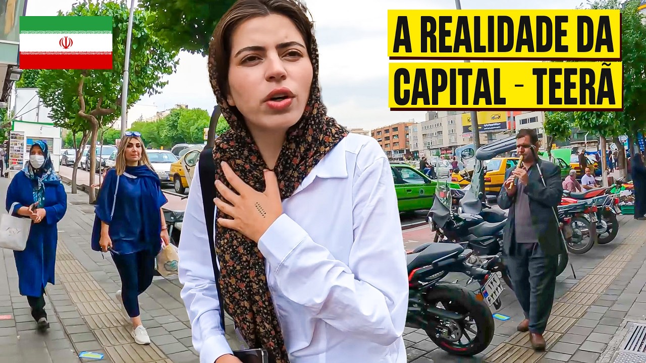 NÃO SABIA QUE A CAPITAL DO IRÃ ERA ASSIM