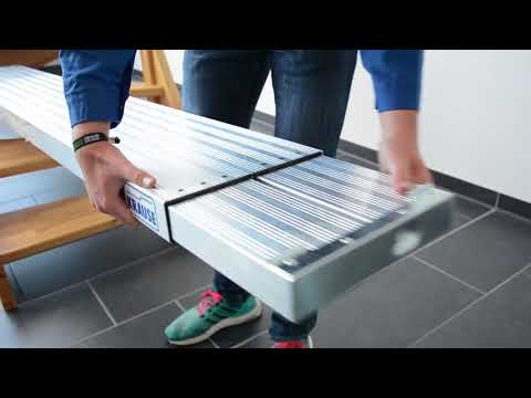 BETRIEBSEINRICHTER TV #25  TeleBoard: Stabil, kompakt und Ausziehbar - KRAUSE