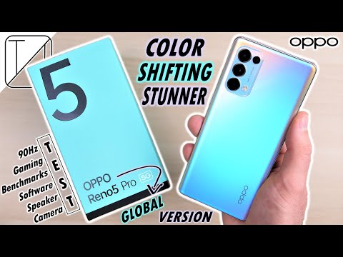 OPPO Reno5 Pro 5G UNBOXING and DETAILED REVIEW - Color Shifting Stunner!