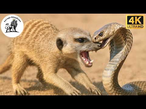 Meerkat vs Snake: The Battle Between Instinct and Intelligence #animaldocumentary | Savage Kingdoms