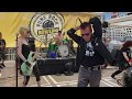 Blanks 77 w/ Rachel from The Droogettes at Punk Rock Bowling, Las Vegas, Nevada, Pool Party 5/27/19
