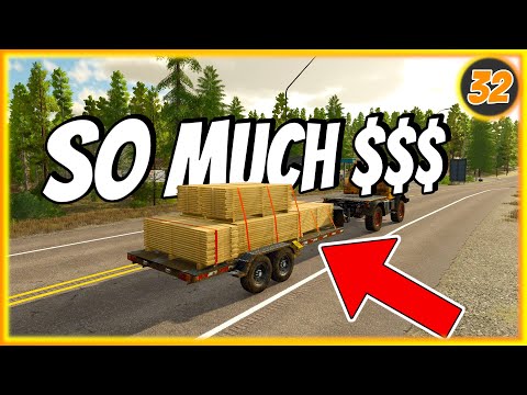 Our Sawmill Is A Gold Mine! | FS22 Ultimate Roleplay S2 | Ep 32