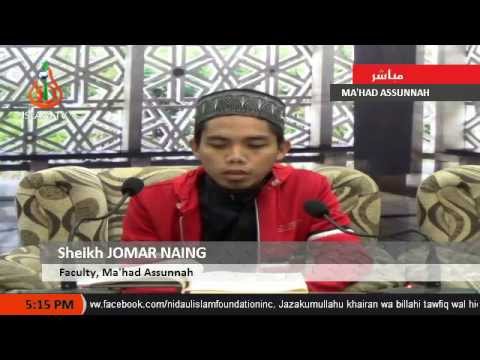 Kissa sin Rasul (SAW) 6 - Sheikh Jomar Naing (Tausug)