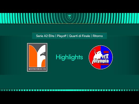 MestreFenice-Olympia Rovereto 5-2 | Serie A2 Élite 2024/25 | Playoff | Quarti - Ritorno | Highlights