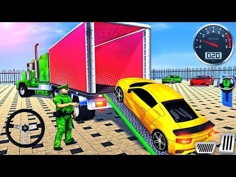 Grand Car Transport Truck Driving Simulator - Cargo Car Transporter Vehicles : Android Gameplay
