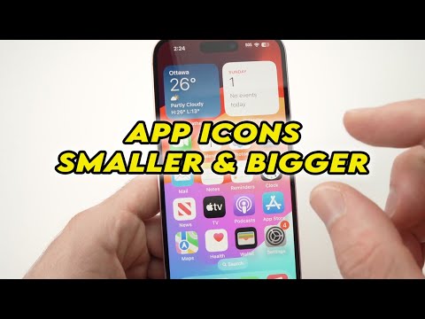 iPhone: How to Change App Icon Size