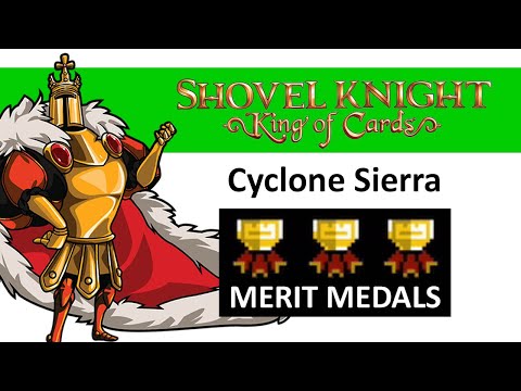 Shovel Knight King of Cards | Cyclone Sierra Merit Badges