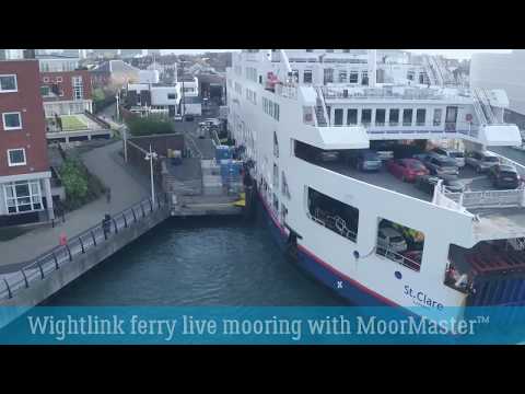 MoorMaster™ automated mooring for Wightlink Ro/Pax ferries