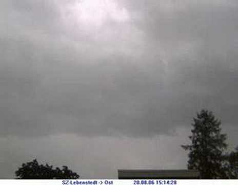 Gewitterdurchzug am 20.08.2006 in Salzgitter