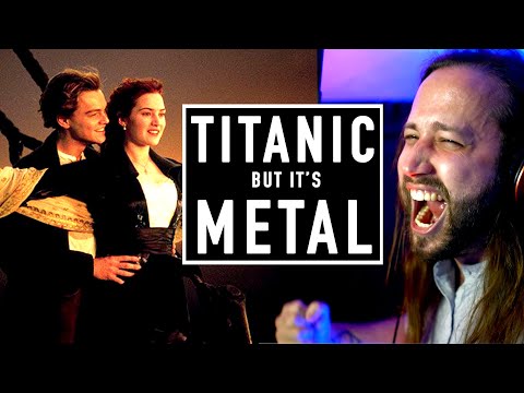 My Heart Will Go On - Titanic // Celine Dion (EPIC METAL cover by Jonathan Young)