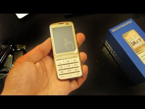 Обзор Nokia C3-01.5 Touch and Type (Gold)