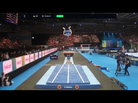 Oleg Verniaiev. 2025 European Championships. Qual/TF. VT