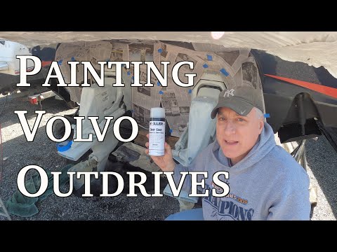 Painting Volvo Outdrives - Episode 79