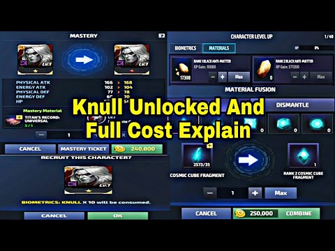 Knull Unlocked And Full Cost Explain - Marvel Future Fight