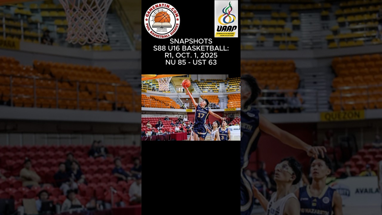 Snapshots: U16 Basketball - NU 85 - UST 63