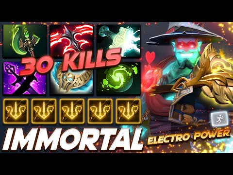 Storm Spirit Electro Ownage 30 Frags - Dota 2 Pro Gameplay [Watch & Learn]