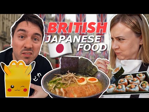 我第一次在英國品嚐日本料理 🇬🇧🍜 (I Tried JAPANESE FOOD in ENGLAND for the First Time 🇬🇧🍜)