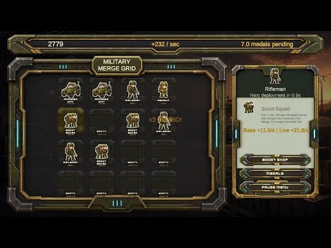 Military Merge Platinum Walkthrough