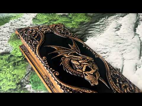 Нарды из дерева «Череп Дракона» игра с характером и мистической силой - фото 1 - id-p2201996652