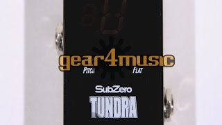 Video thumbnail for SubZero Tundra Tuner Micro Guitar Pedal by Gear4music Guitars