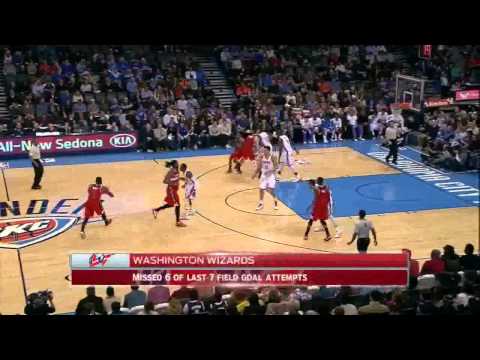 Rasual Butler posterizes Ibaka (2/1/2015)